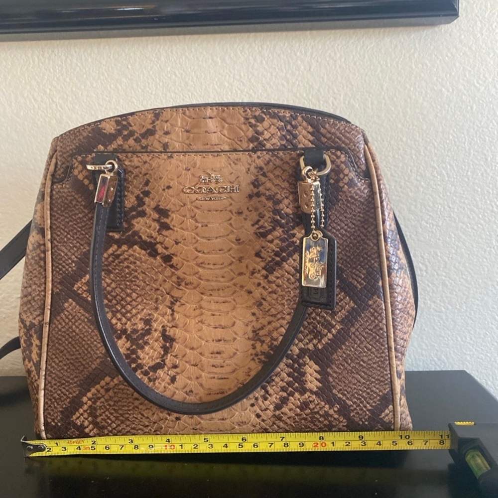 Coach Snake Print Handbag - Picture 12 of 12